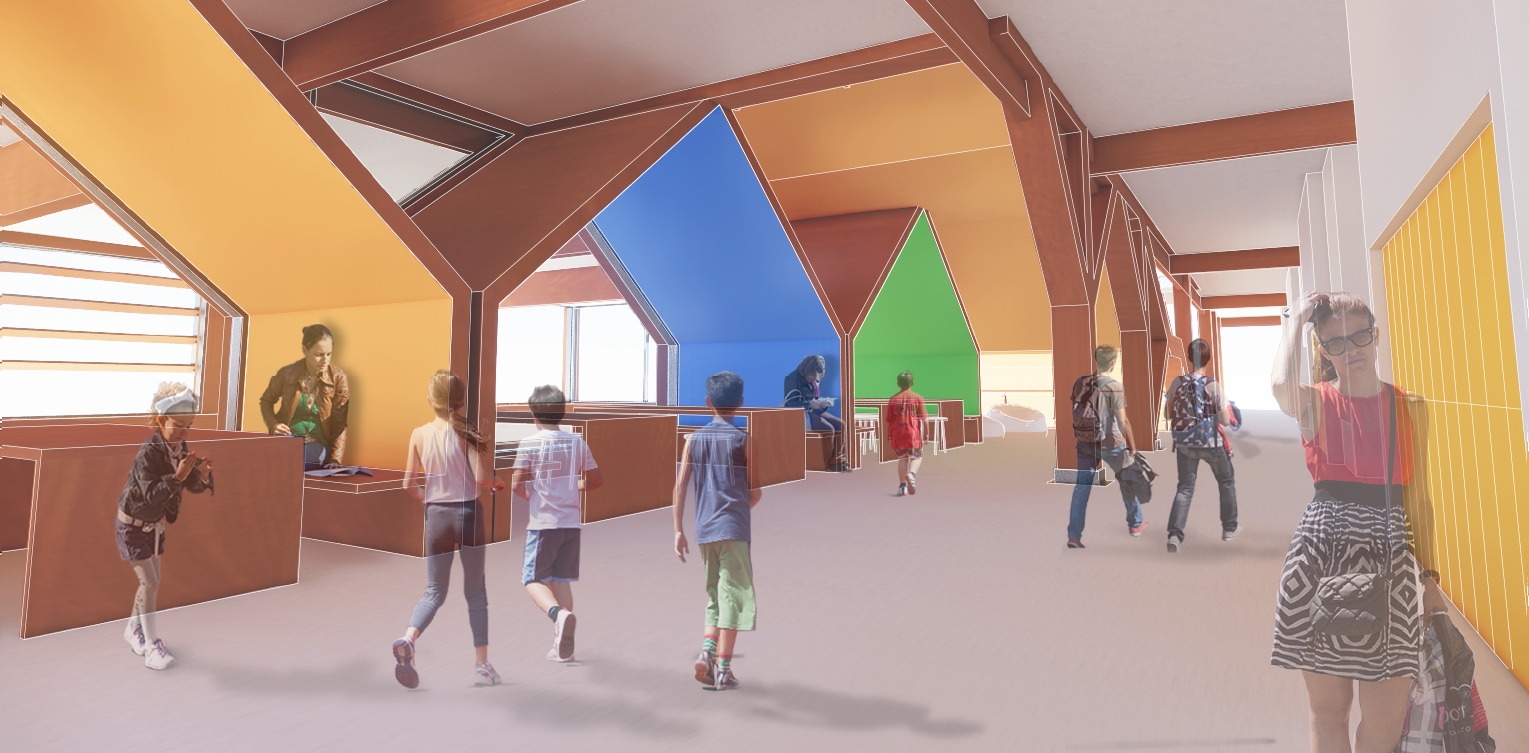 Render of Shared Learning Space